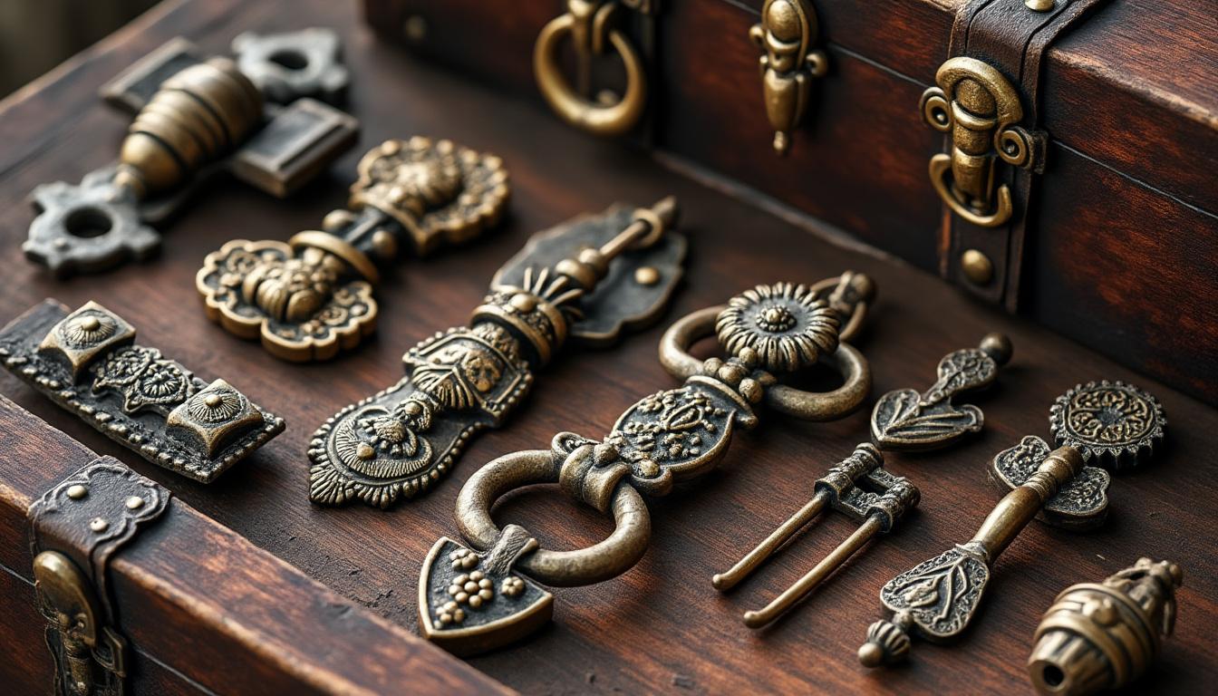 plongez dans l'univers fascinant des anciens équipements de coffre avec notre article. explorez l'histoire riche et la beauté intemporelle des herrajes de baúles antiguos, et laissez-vous transporter par un voyage captivant à travers le temps.